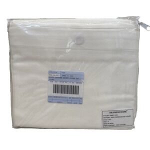 NEW‎ VTG The Company Store 350 TC 100% Cotton Sateen King Duvet Cover Ivory